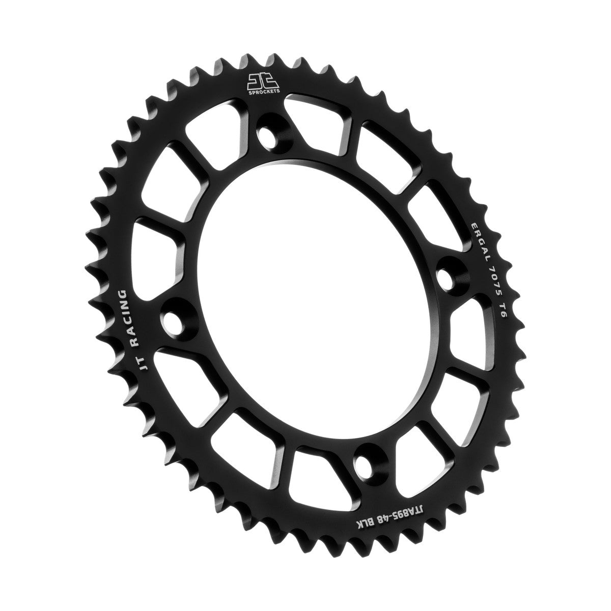 Rear Sprocket Alloy Black 441, JTA895.48BLK 7075-T6 Aluminium