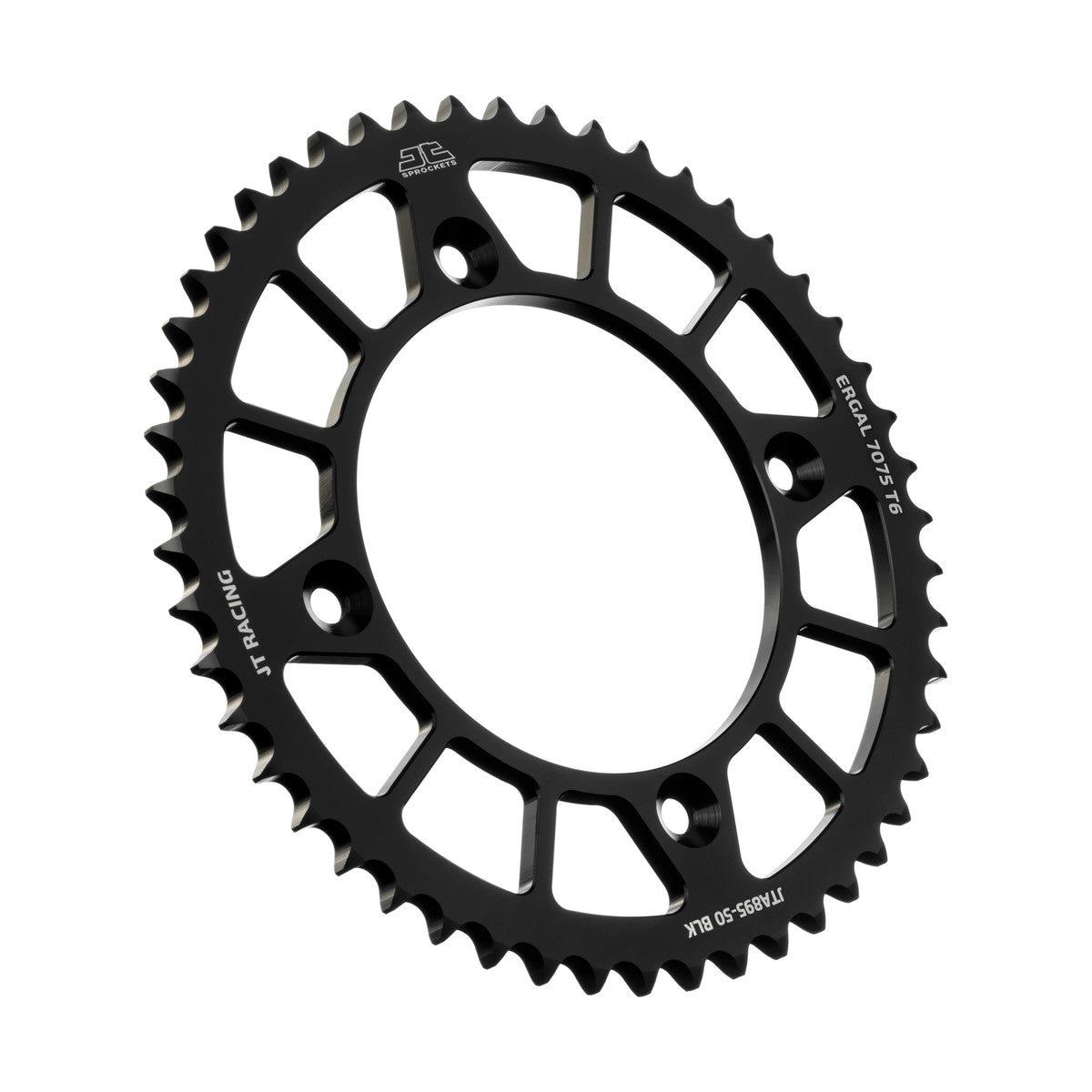 Rear Sprocket Alloy Black 441, JTA895.50BLK 7075-T6 Aluminium