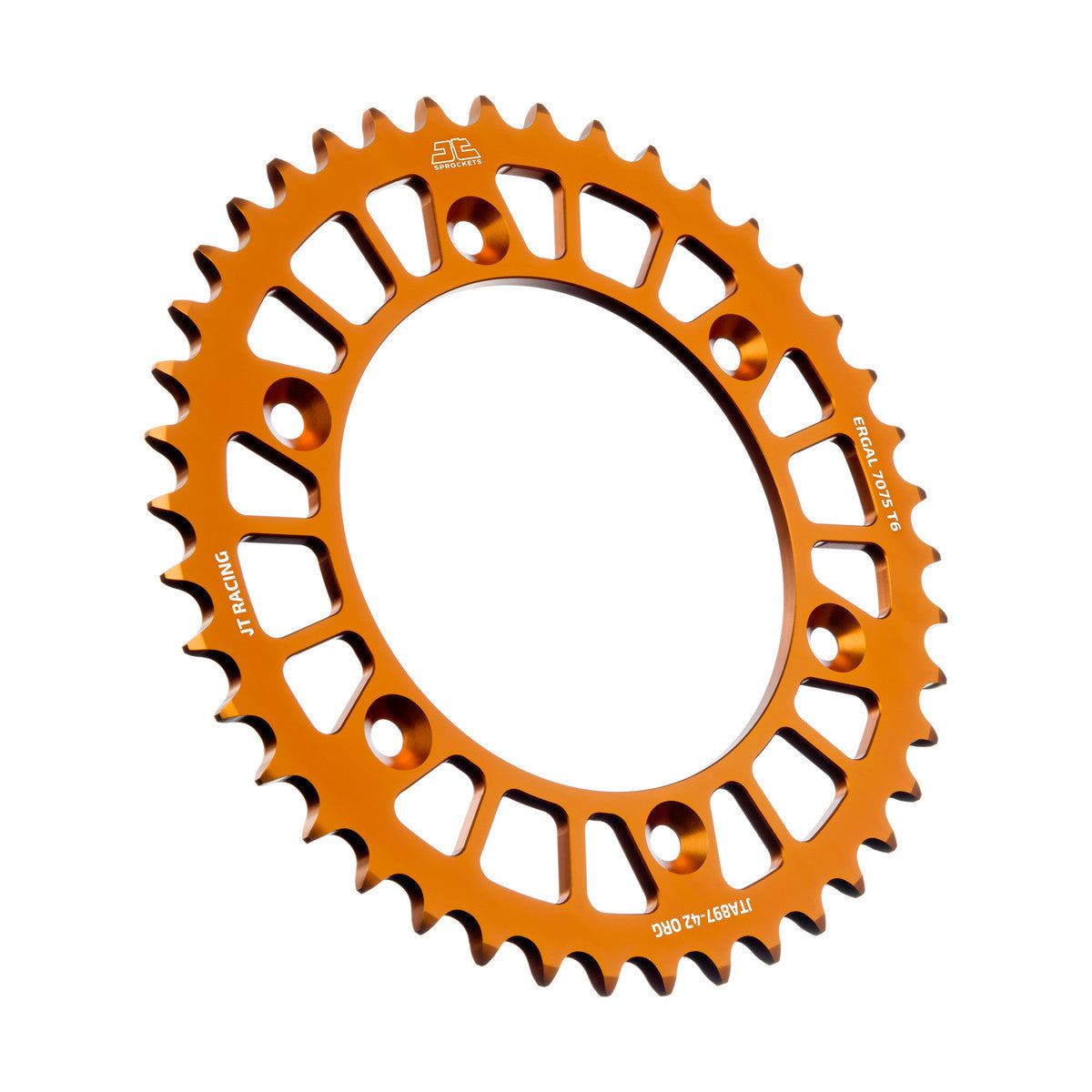 Rear Sprocket Alloy Orange, JTA897.42ORG