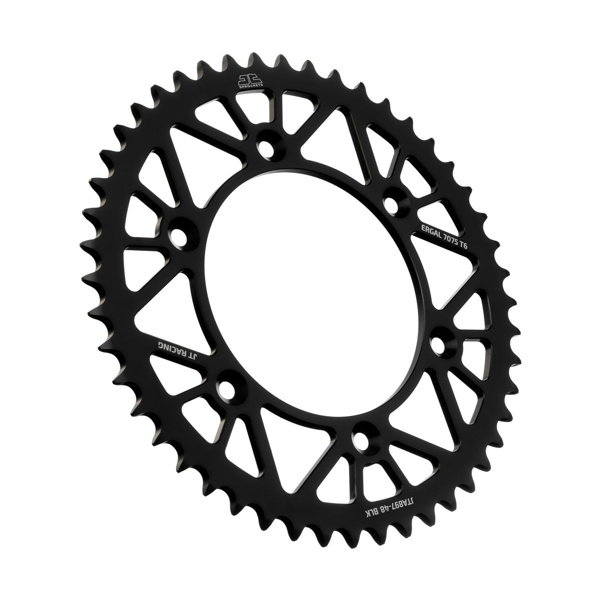 Rear Sprocket Alloy Black, JTA897.48BLK