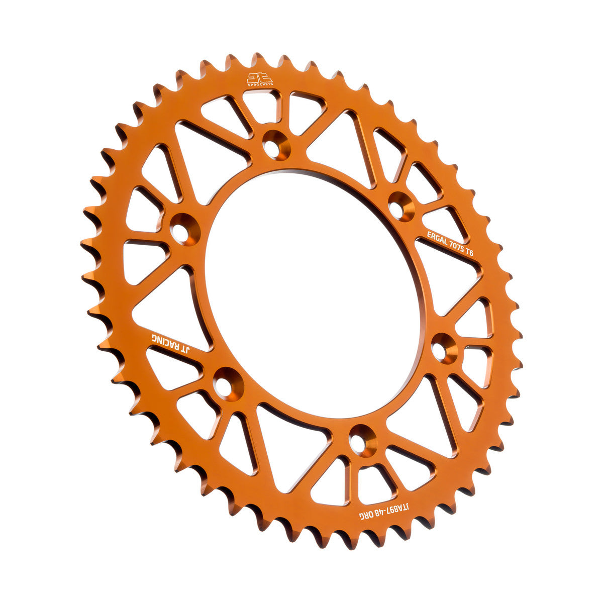 Rear Sprocket Alloy Orange, JTA897.48ORG