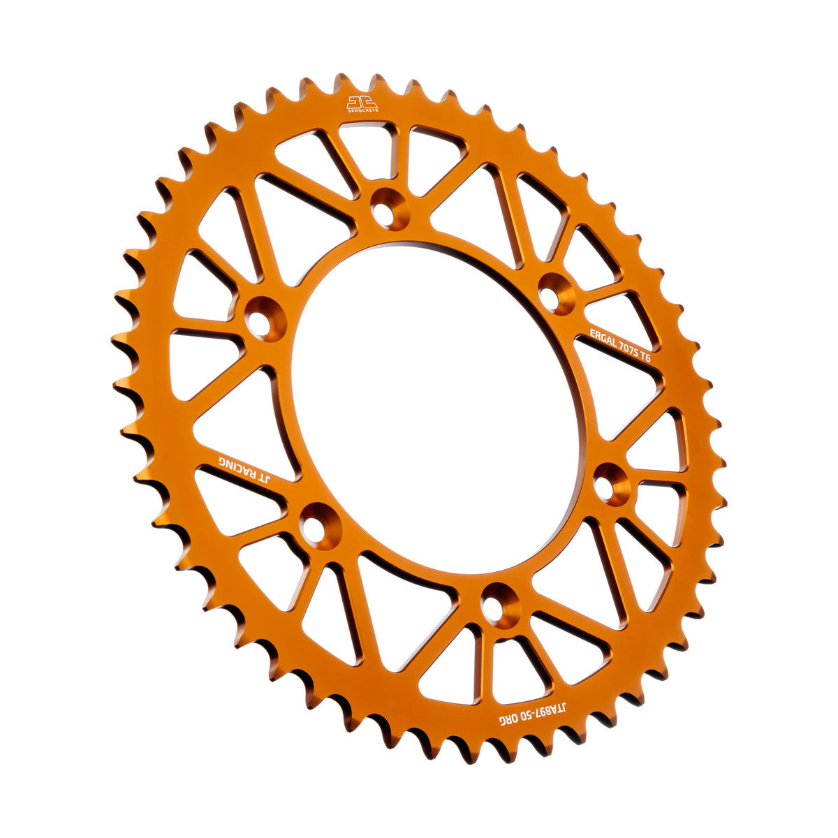 Rear Sprocket Alloy Orange, JTA897.50ORG