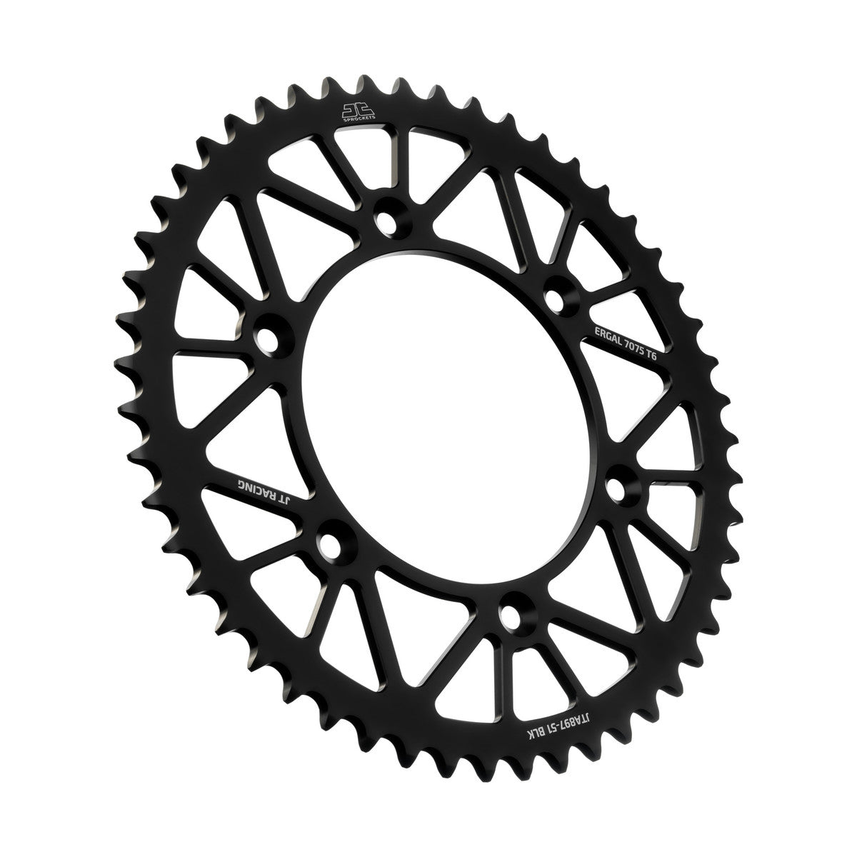 Rear Sprocket Alloy Black, JTA897.51BLK