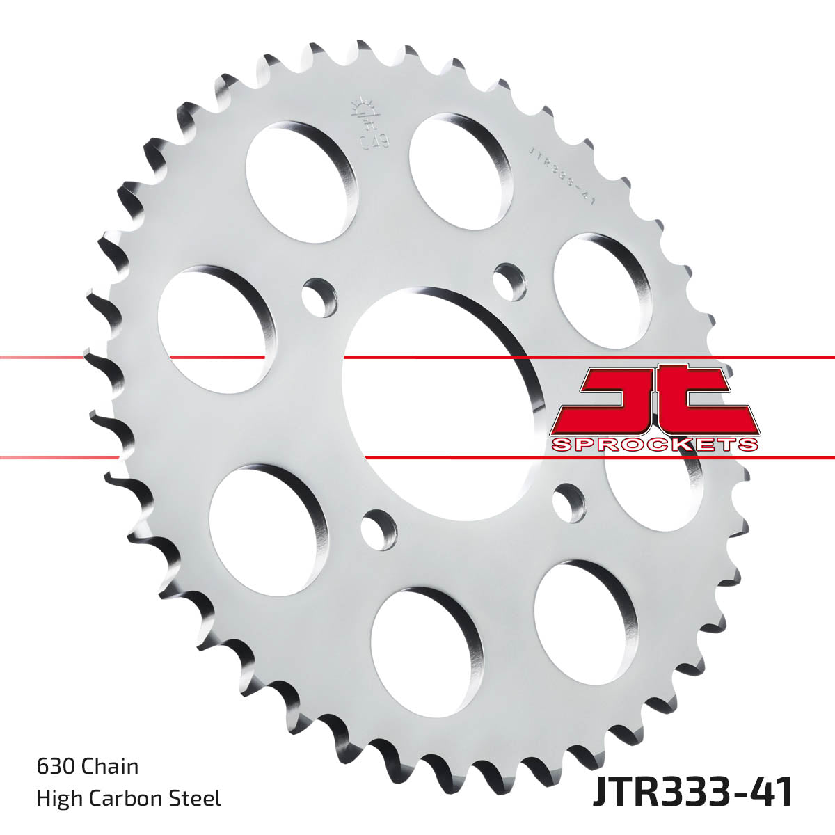 Rear Sprocket JTR333.41 Steel, Honda Road Jt