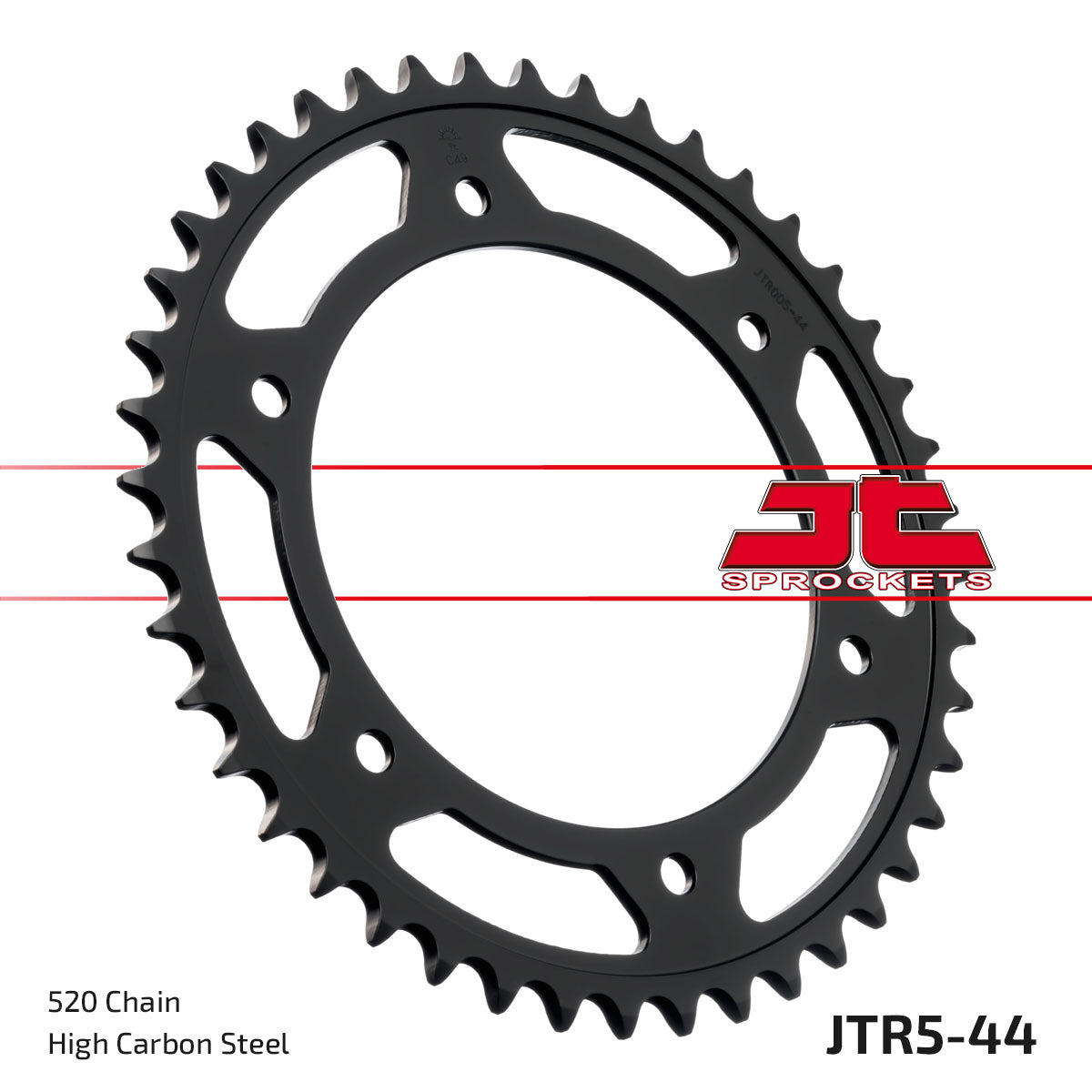 Rear Sprocket JTR5.44 Jt 520 Old No. SR005-44.S.JT