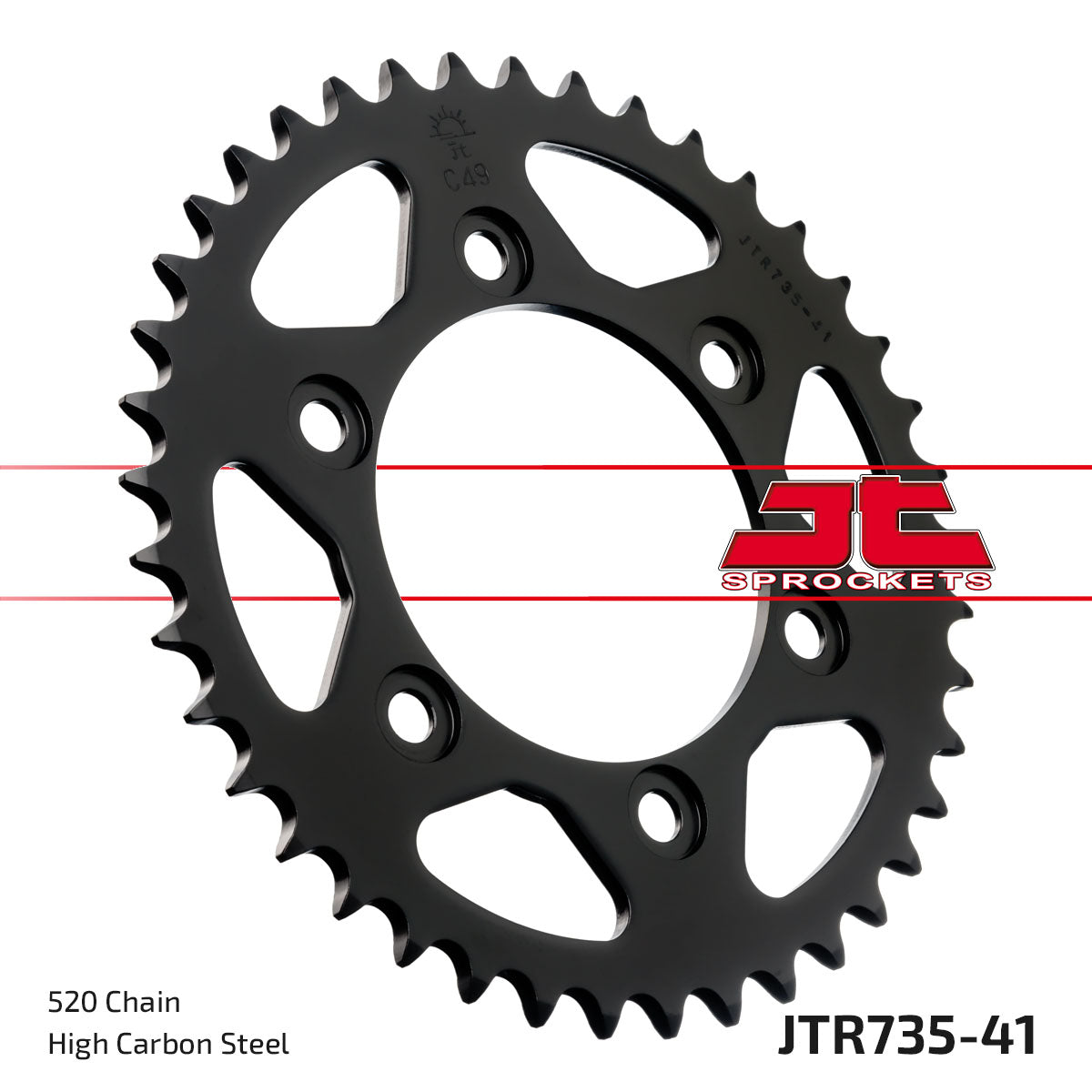 Rear Sprocket Steel JTR735.41