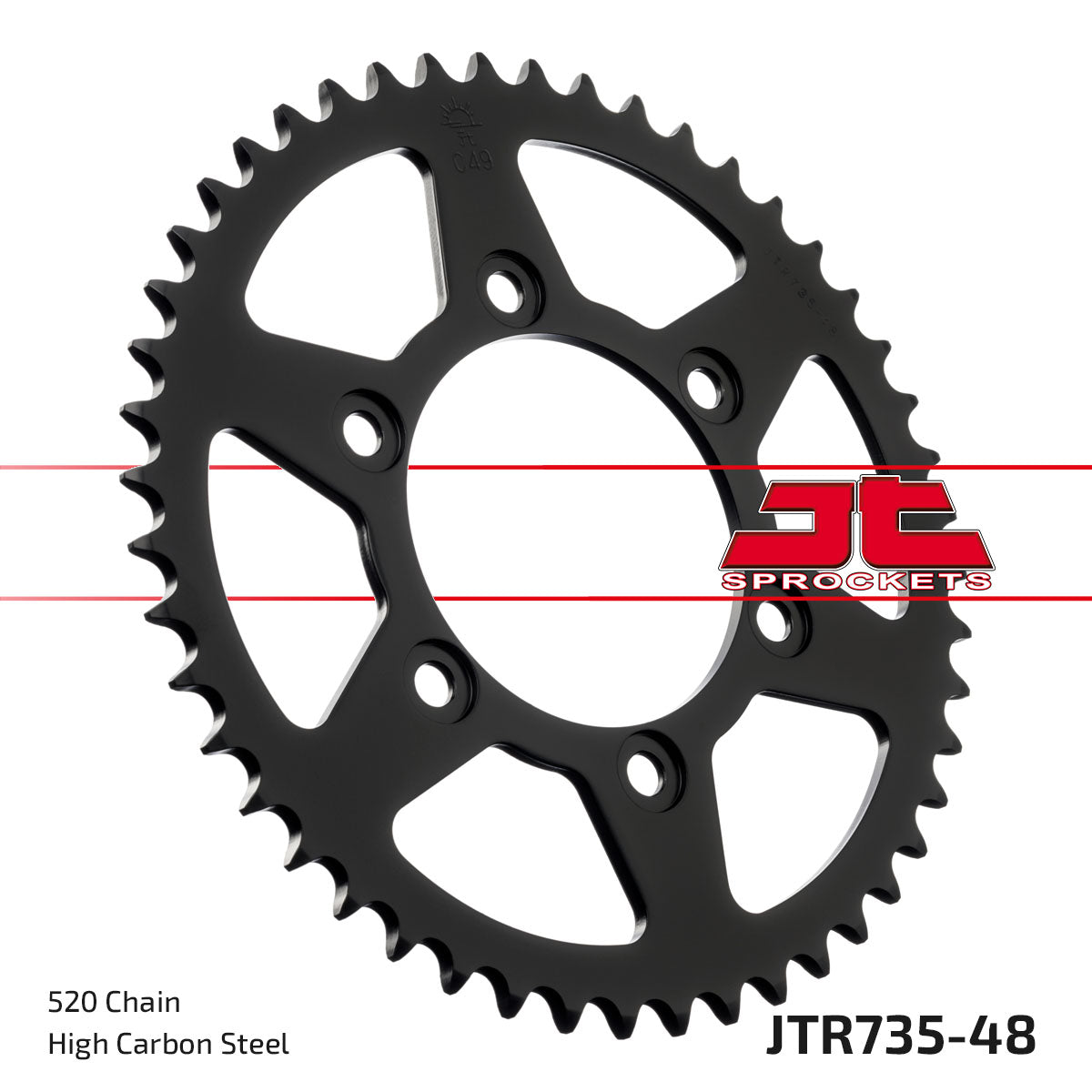 Rear Sprocket Steel JTR735.48