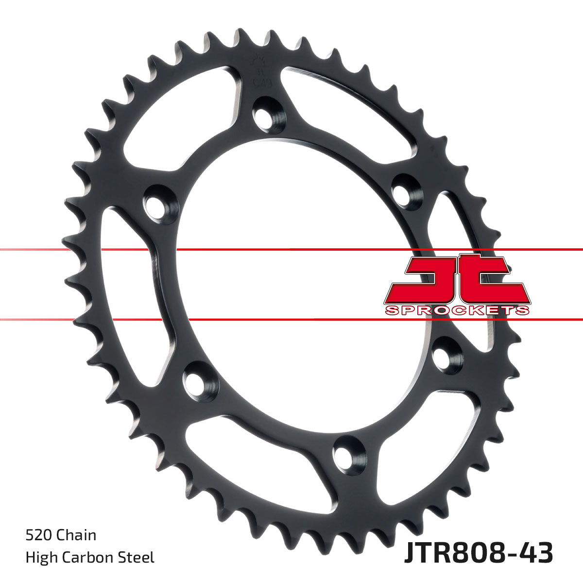 Rear Sprocket Steel JTR808.43