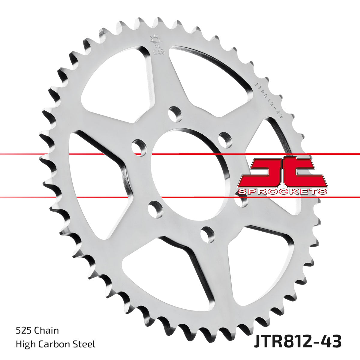 Rear Sprocket JTR812.43 Jt 525