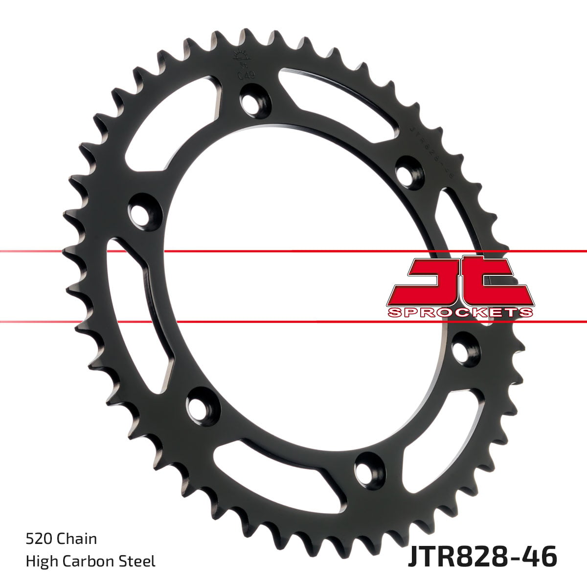 Rear Sprocket JTR828.46 Steel Steel Racing Rear Sprocket