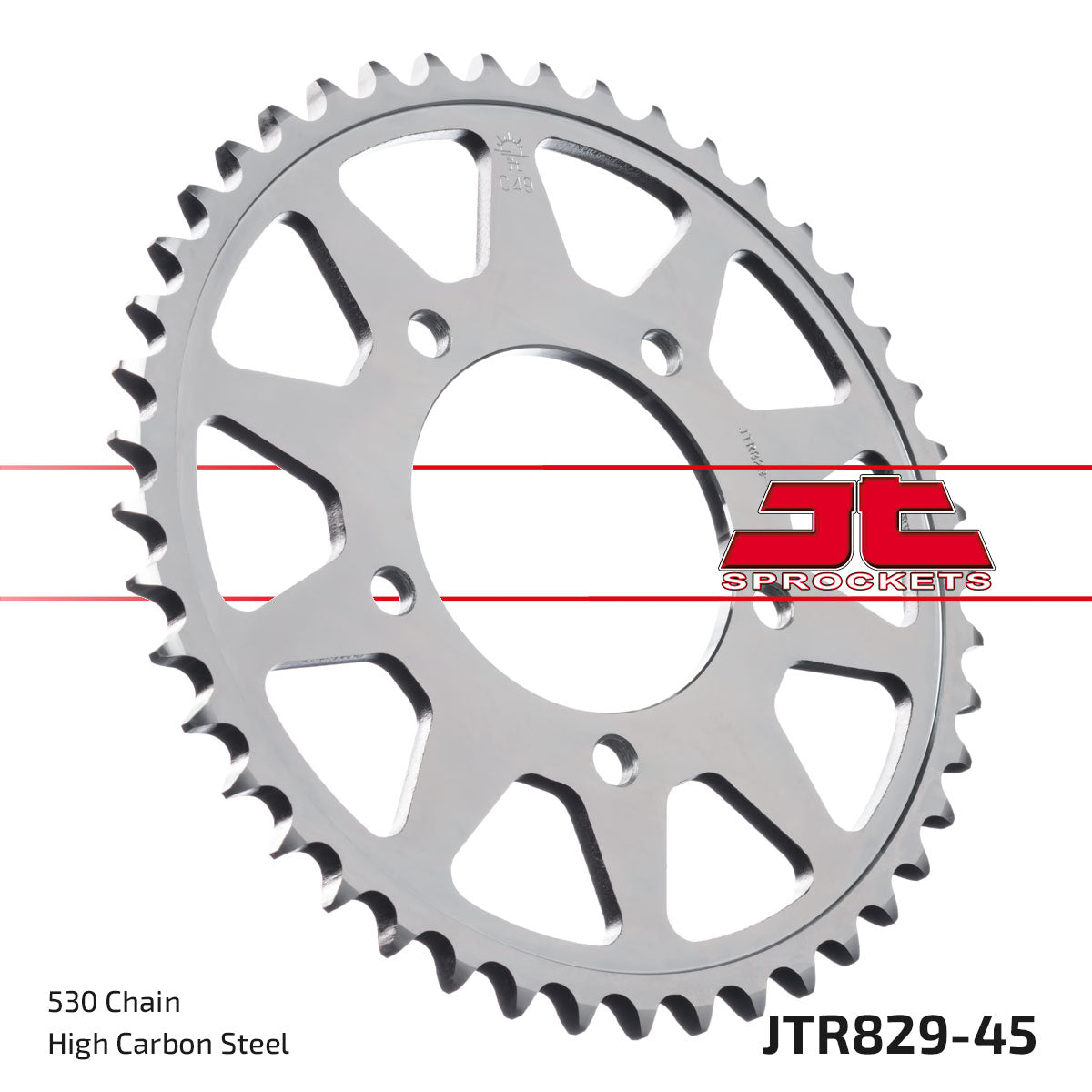 Rear Sprocket Steel JTR829.45