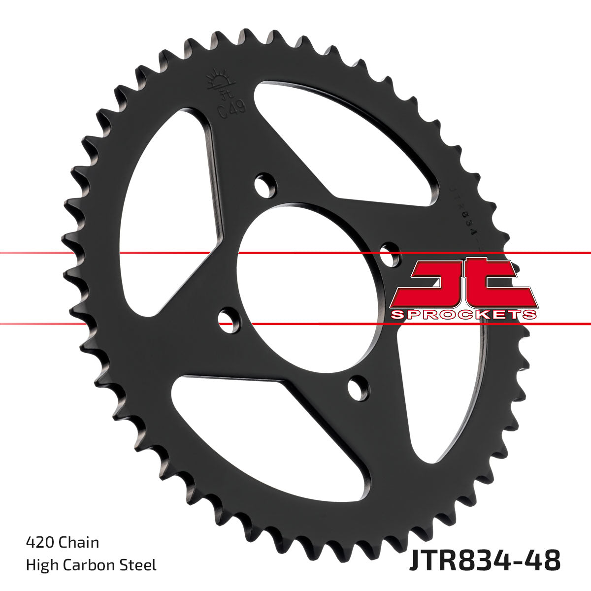 Rear Sprocket JTR834.48 Jt 420