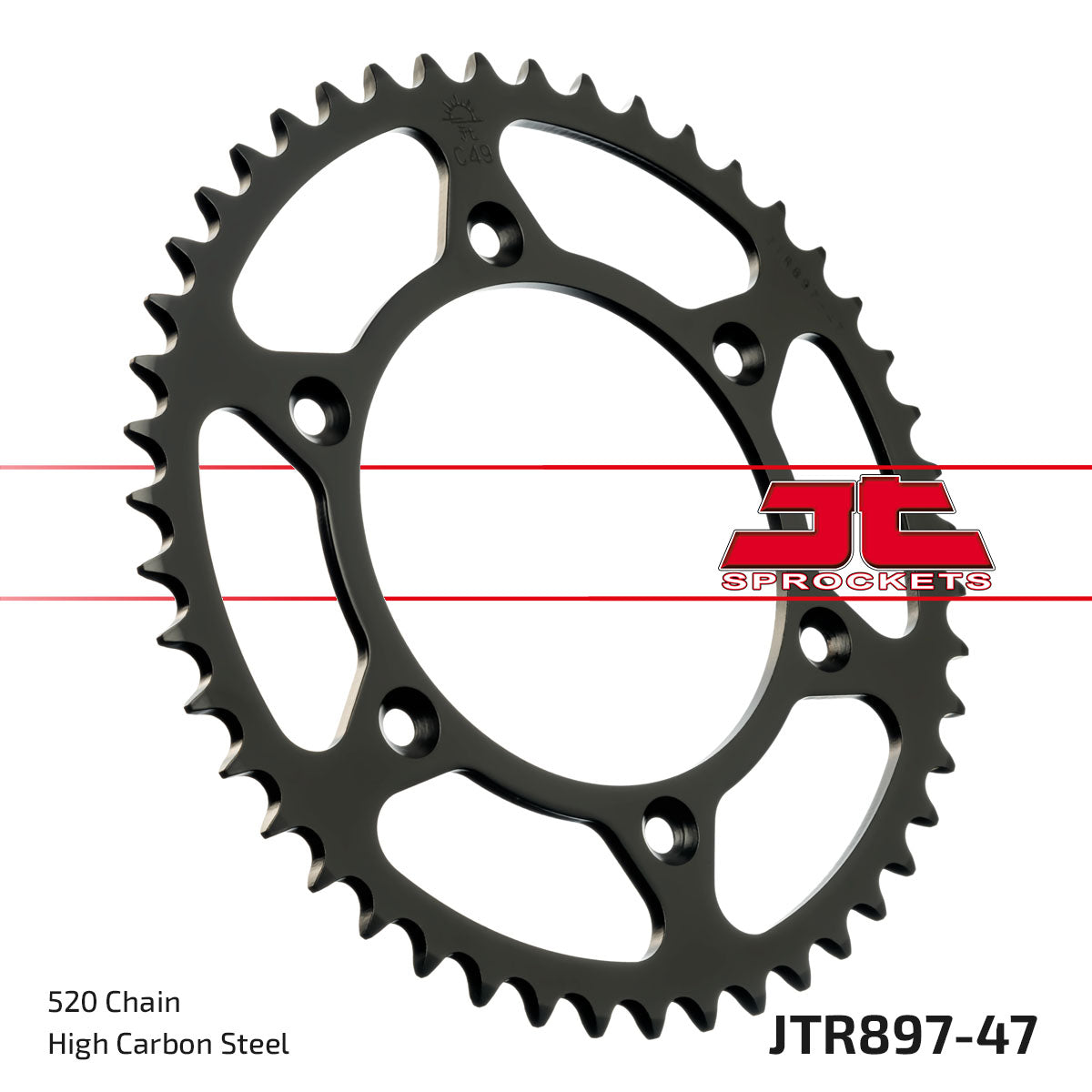 Rear Sprocket Steel JTR897.47 SR897-47