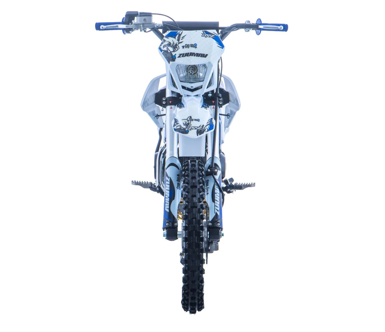 BRZ Racing Pro 125cc Manual Dirt Bike 17/14 Big Wheel Green