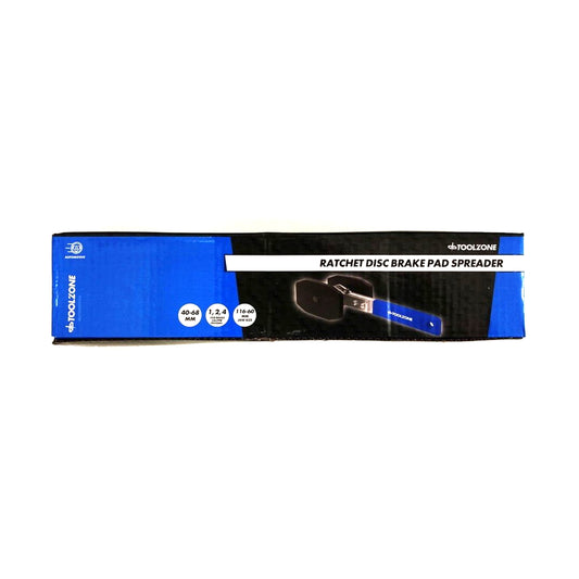 Ratchet Disc Brake Pad Spreader 40-68mm Jaw 116-60mm - Toolzone KDPAU368