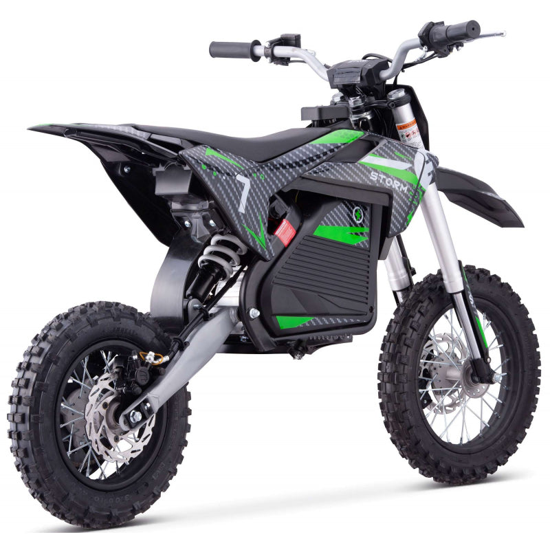 Kids 1200W 48V Electric Dirt Bike Red