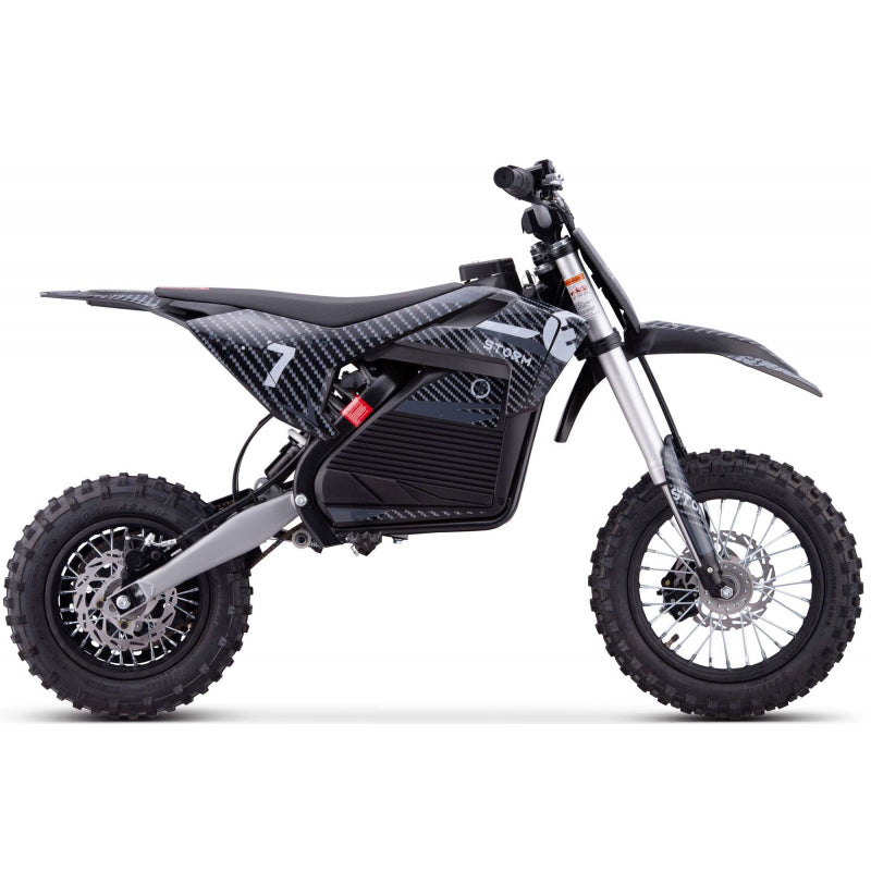 Kids 1200W 48V Electric Dirt Bike Red