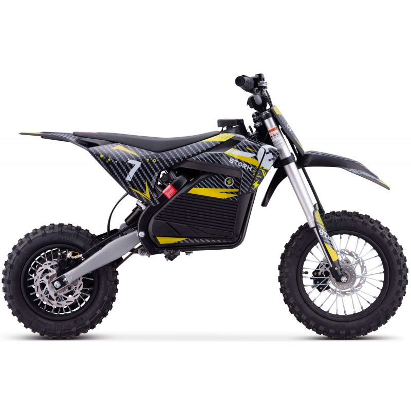Kids 1200W 48V Electric Dirt Bike Red