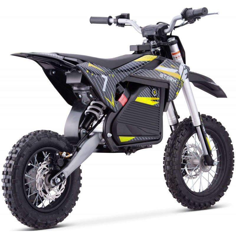 Kids 1200W 48V Electric Dirt Bike Red
