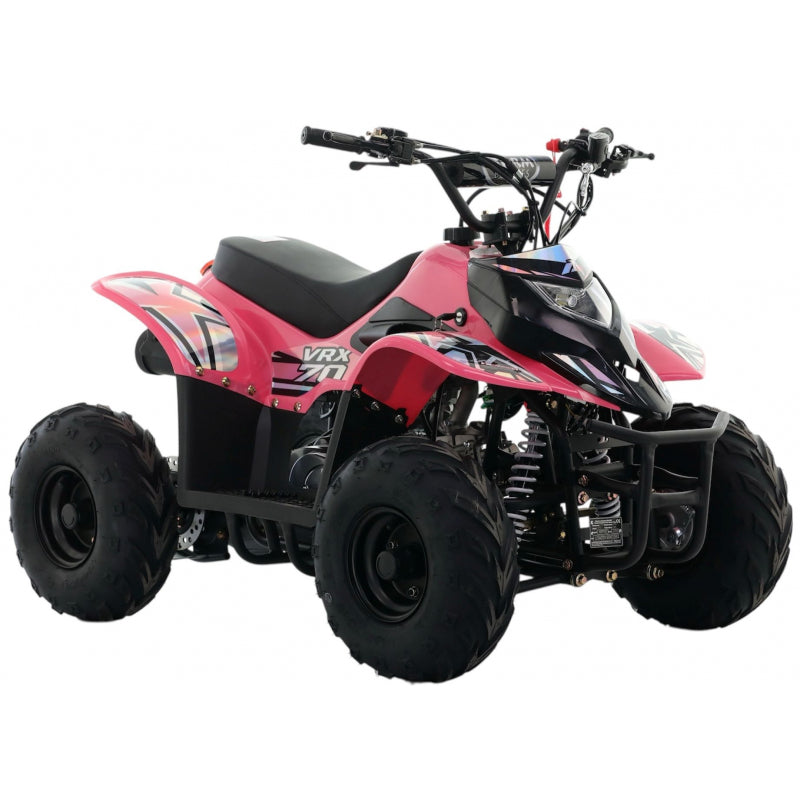 Kids 70cc Automatic VRX70 Quad Bike – Black