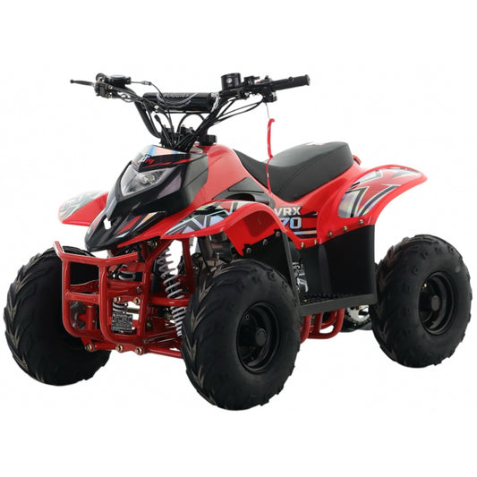 Kids 70cc Automatic VRX70 Quad Bike – Red