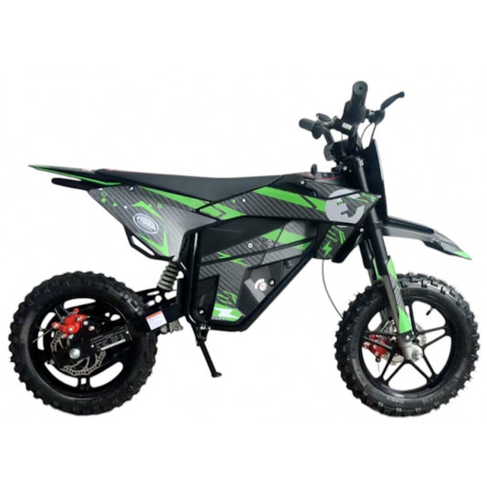 Kids 800W 36V Electric Dirt Bike Green