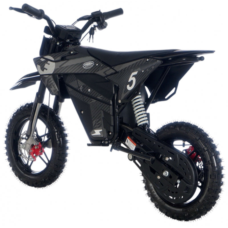 Kids 800W 36V Electric Dirt Bike Blue