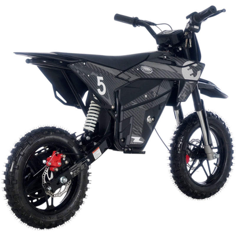 Kids 800W 36V Electric Dirt Bike Blue