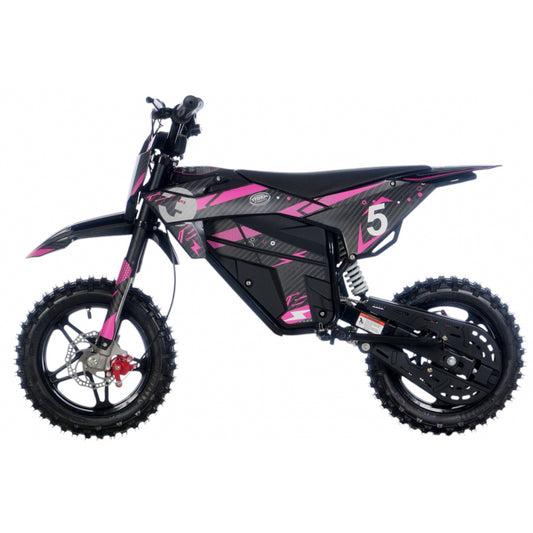 Kids 800W 36V Electric Dirt Bike Pink