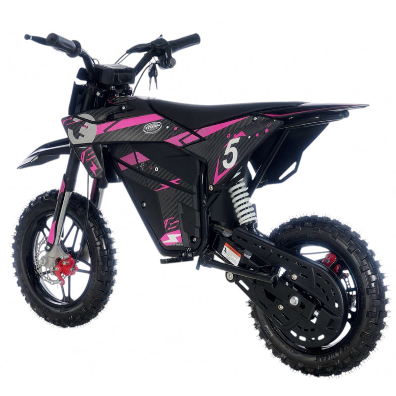 Kids 800W 36V Electric Dirt Bike Blue