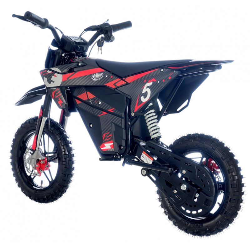 Kids 800W 36V Electric Dirt Bike Blue