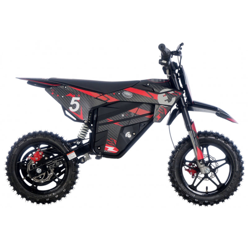 Kids 800W 36V Electric Dirt Bike Blue