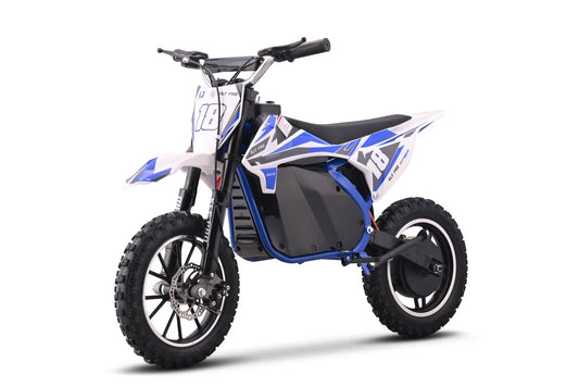 Mini KLF Pro 36V 800W Kids Electric Dirt Bike BLUE
