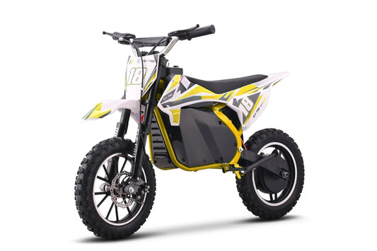 Mini KLF Pro 36V 800W Kids Electric Dirt Bike YELLOW