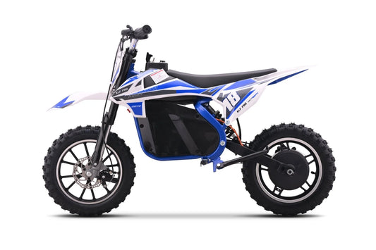 Mini KLF Pro 36V 800W Kids Electric Dirt Bike BLUE