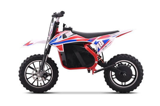 Mini KLF Pro 36V 800W Kids Electric Dirt Bike RED