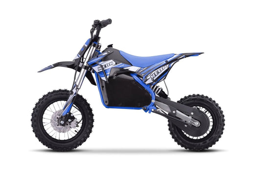 Neon Sparkz 48V 1200W Electric Dirt Bike 12/10 BLUE
