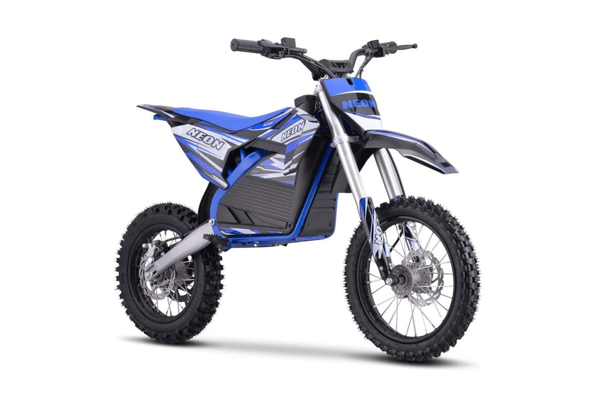 Neon Titan X 60V 2000W Electric Dirt Bike 14/12 BLUE