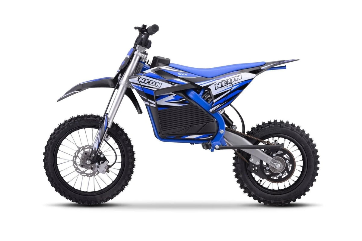 Neon Titan X 60V 2000W Electric Dirt Bike 14/12 BLUE