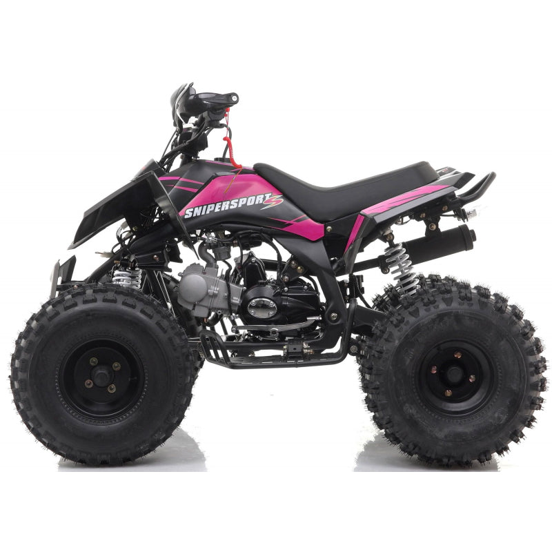 120cc Sniper Pro Quad Bike – Fully Automatic with Reverse Black