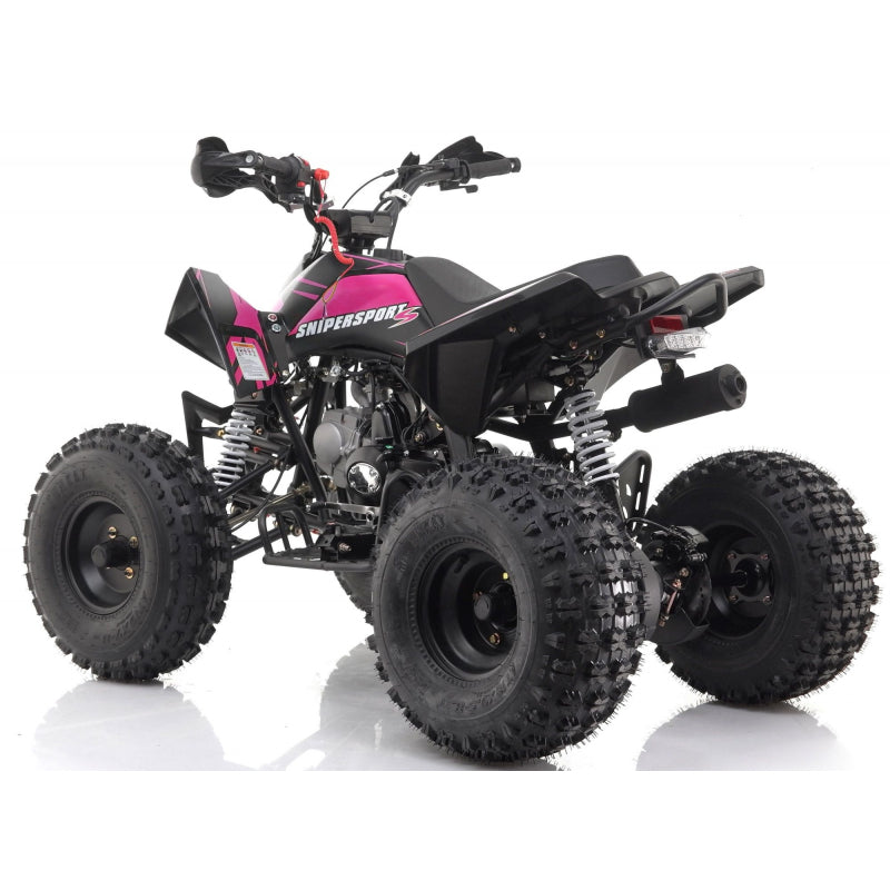 120cc Sniper Pro Quad Bike – Fully Automatic with Reverse Black