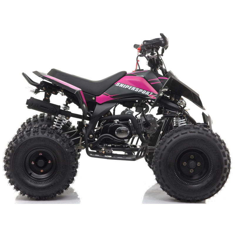 120cc Sniper Pro Quad Bike – Fully Automatic with Reverse Black