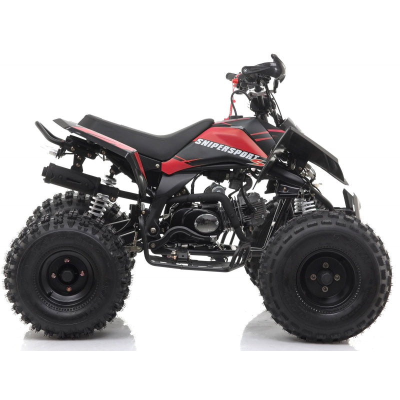 120cc Sniper Pro Quad Bike – Fully Automatic with Reverse Black