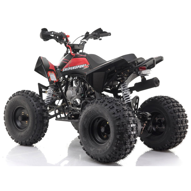120cc Sniper Pro Quad Bike – Fully Automatic with Reverse Black