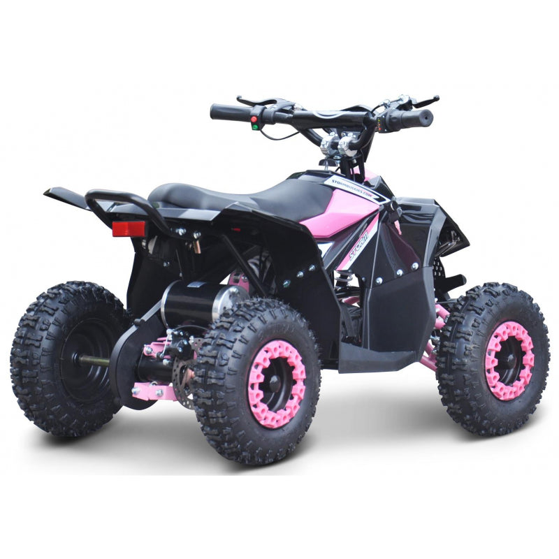 Renegade Ranger 1200W 48V 20Ah Electric Kids Quad Bike Pink