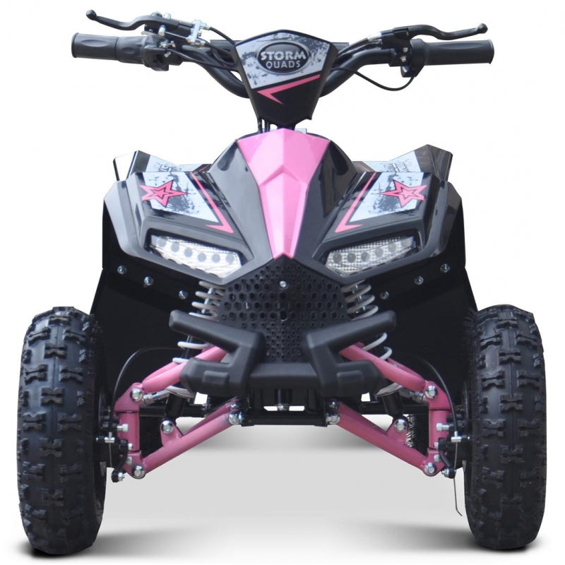 Renegade Ranger 1200W 48V 20Ah Electric Kids Quad Bike Pink
