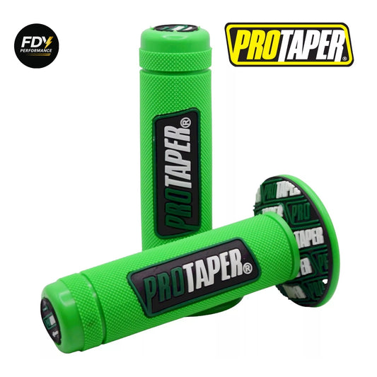 Green Pro Taper Handlebar Grips – Premium Universal 7/8”