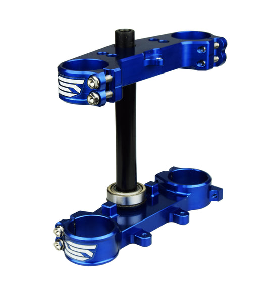 Scar Racing Triple Clamps Blue YZ 65 85 Offset 25mm SCAR S1422