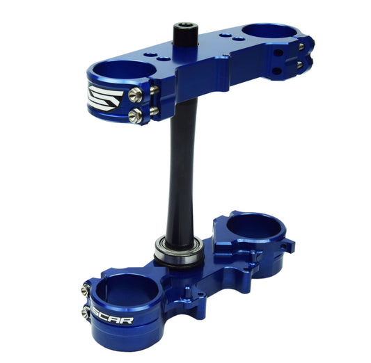 Scar Racing Triple Clamps Blue YZF Offset 22mm SCAR S1424