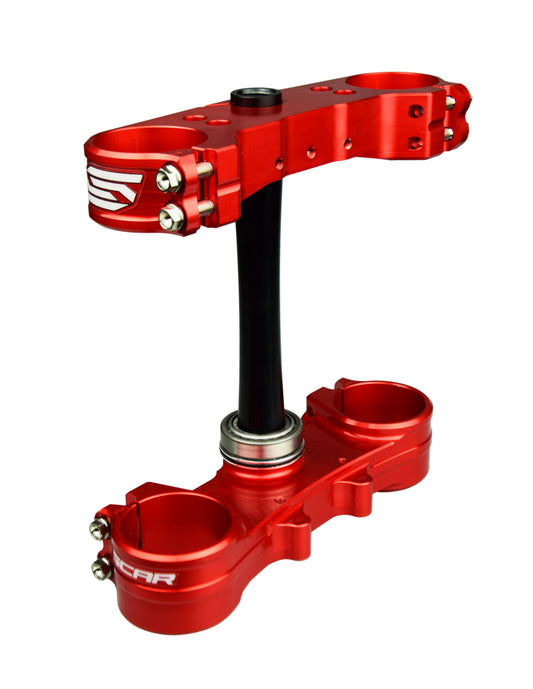 Scar Racing Triple Clamp Red 16-26 Beta Rr Race X-pro Rx 125 200 250 300 350 390 430 450 480 490 20mm SCAR S7410